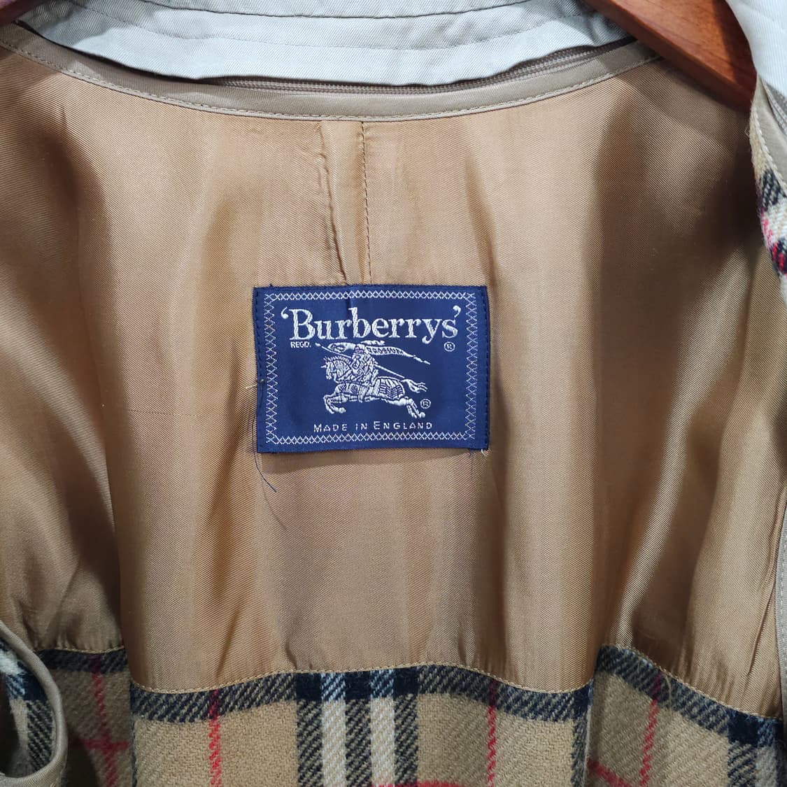 빈티지 영국산 버버리 트렌치코트- 우먼M-L 상품이미지8