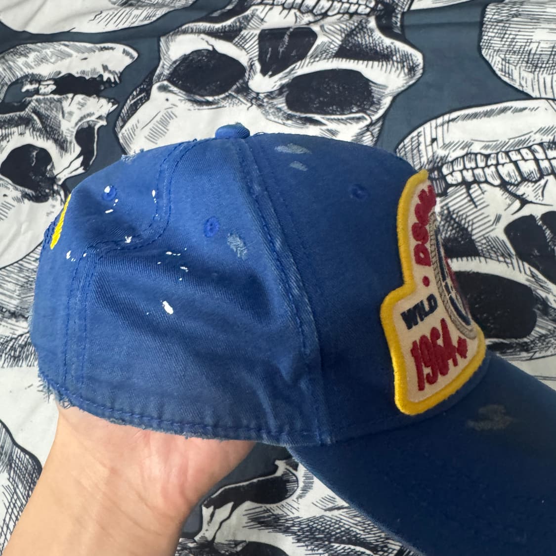 디스퀘어드 더티워싱 볼캡 상품이미지5