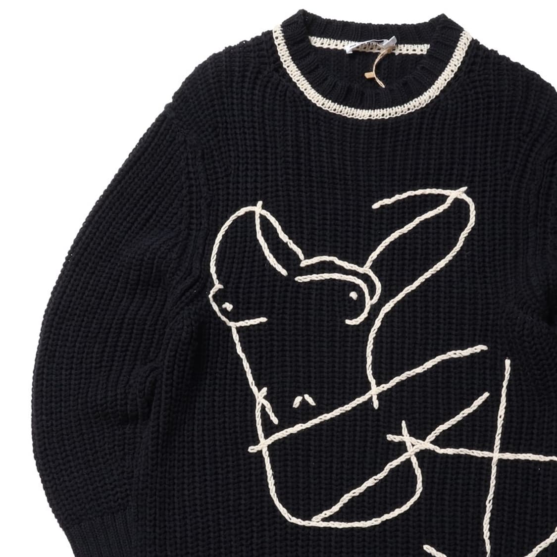 질 샌더 Jil Sander Stitch Embroidered Knit 상품이미지2