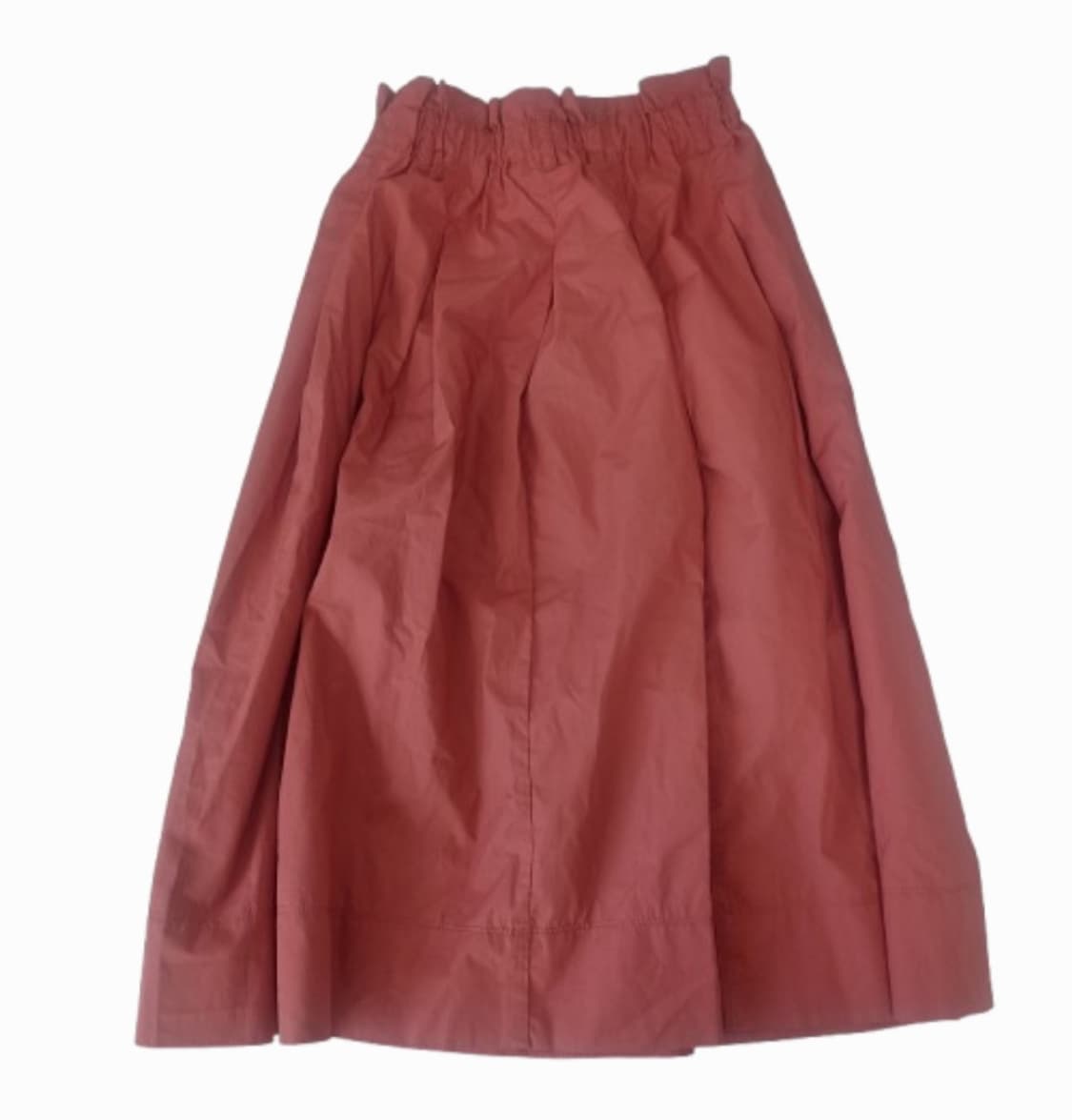 모리걸 하구미 너드 빨강 레드 롱스커트  상품이미지1