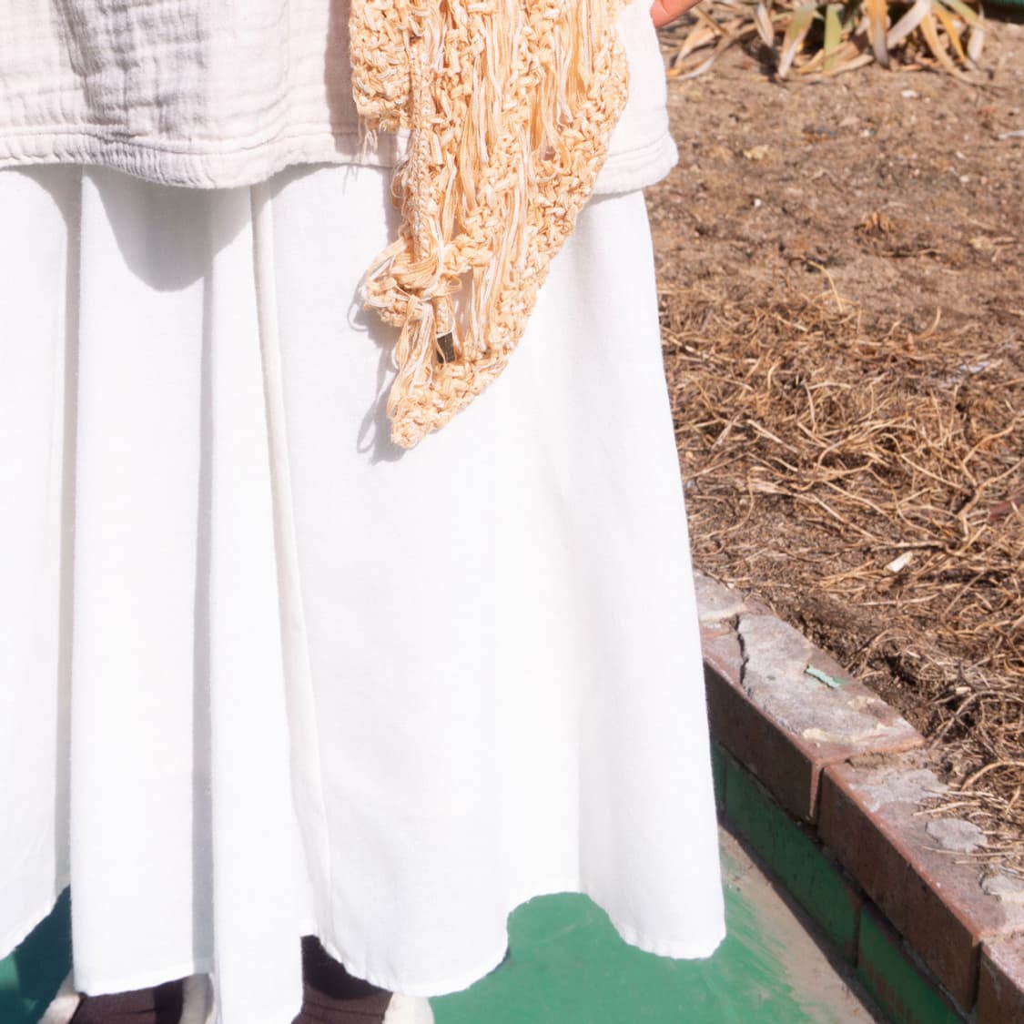 포레스트 밀크 롱 스커트 상품이미지6