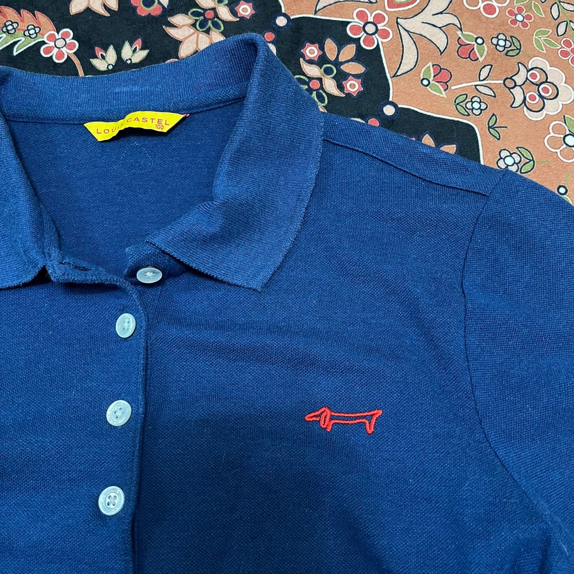 루이까스텔 여성 골프 반팔 카라티 L/100 상품이미지4