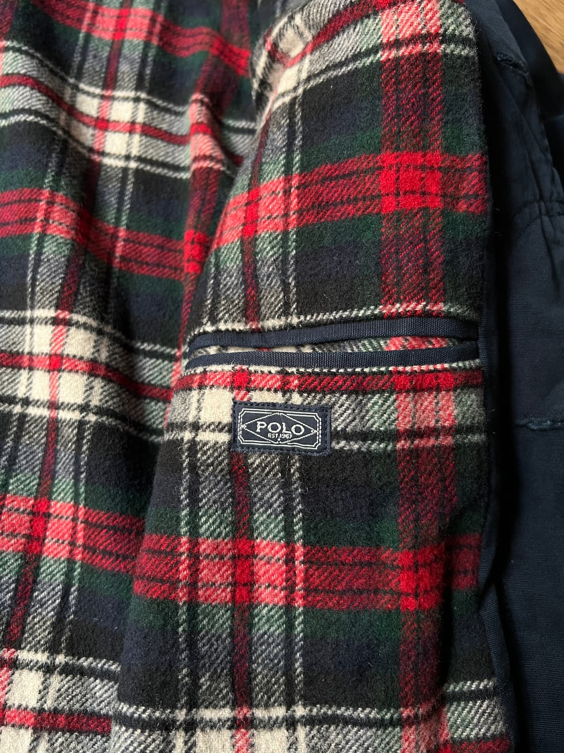 [L]폴로 랄프로렌 헤리티지 네이비 코튼 헌팅 자켓 상품이미지7