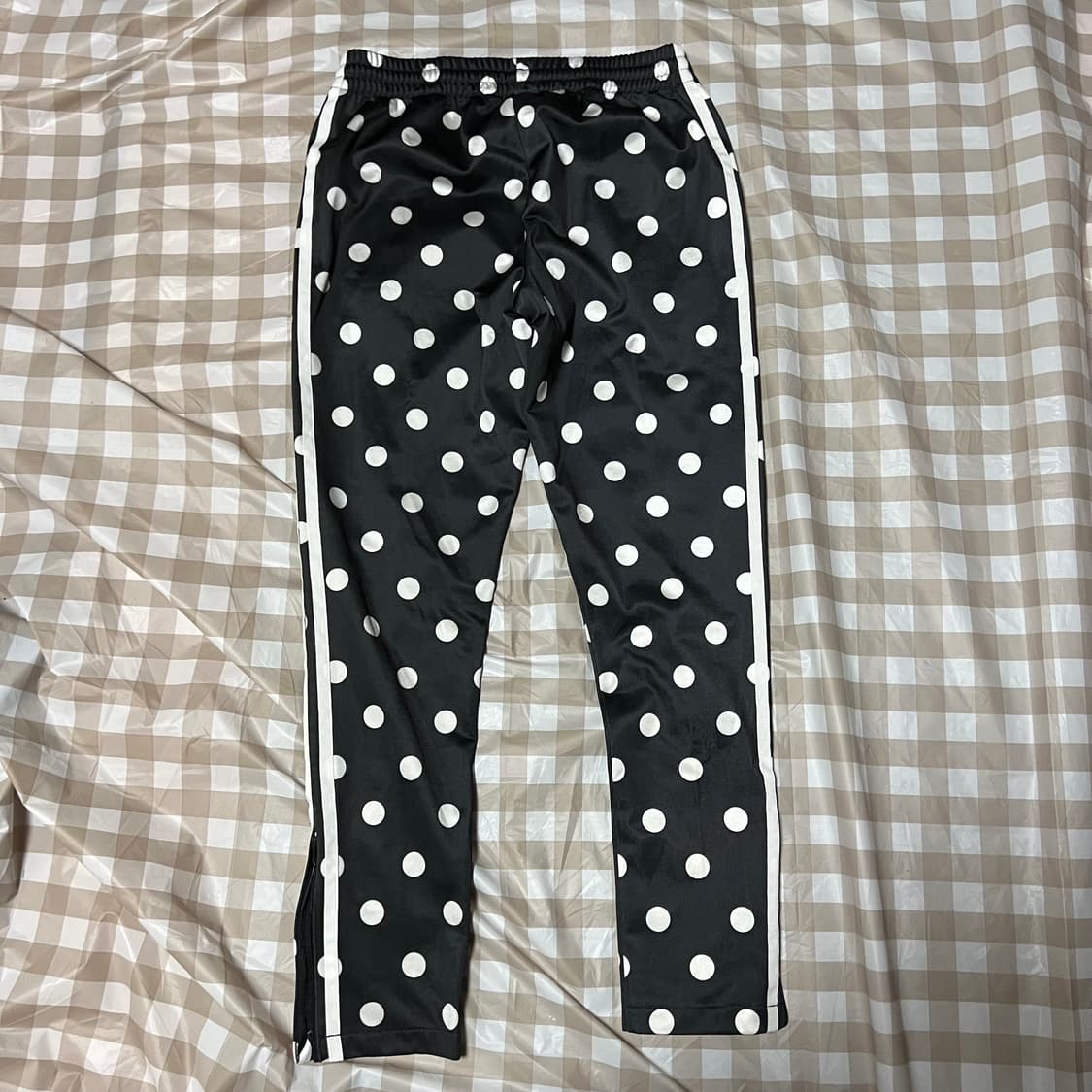 아디다스 땡땡이 트레이닝팬츠 85 트랙팬츠 삼선 도트 사이드 옆줄 상품이미지3