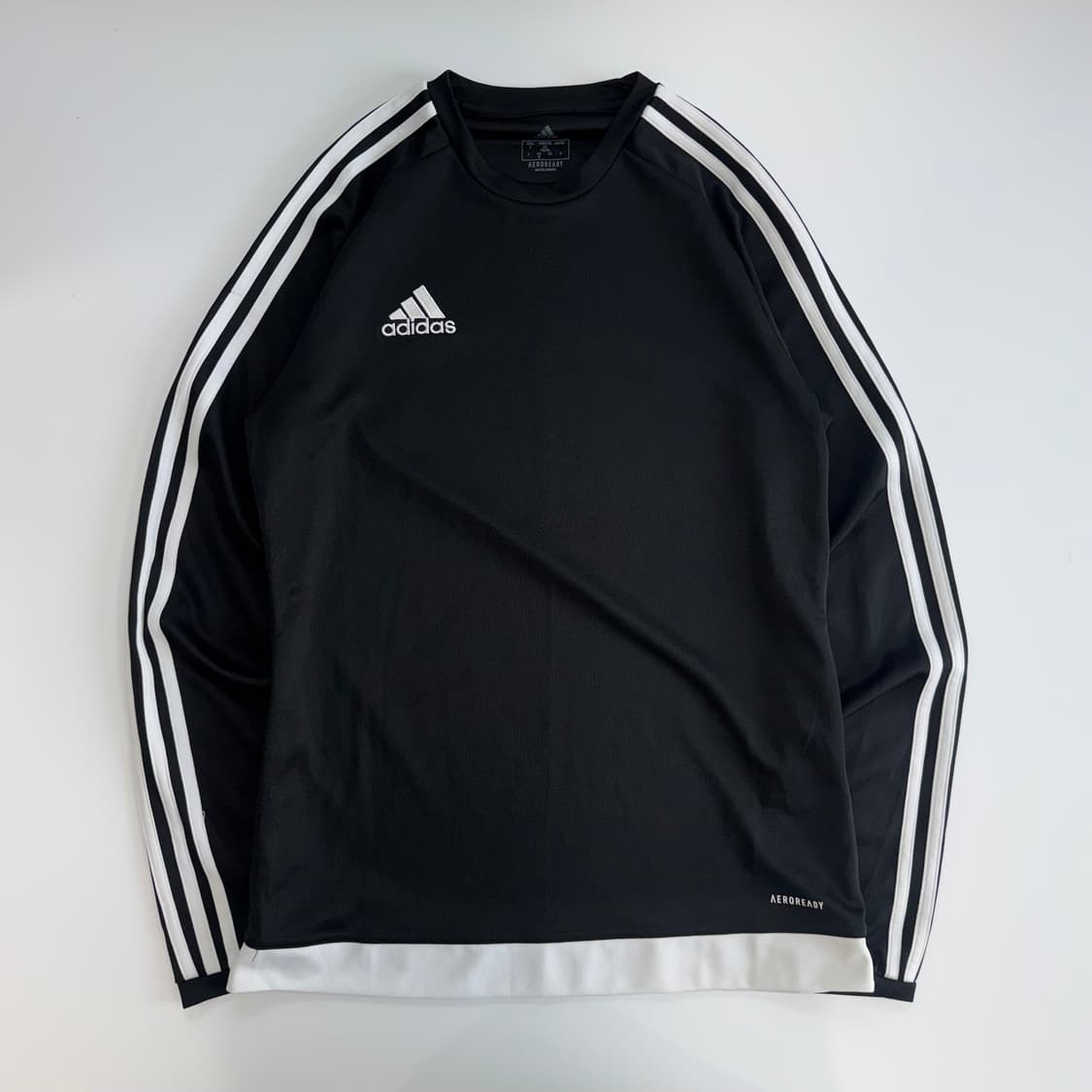 Adidas 아디다스 삼각로고 트랙탑 블랙 롱슬리브 상품이미지3
