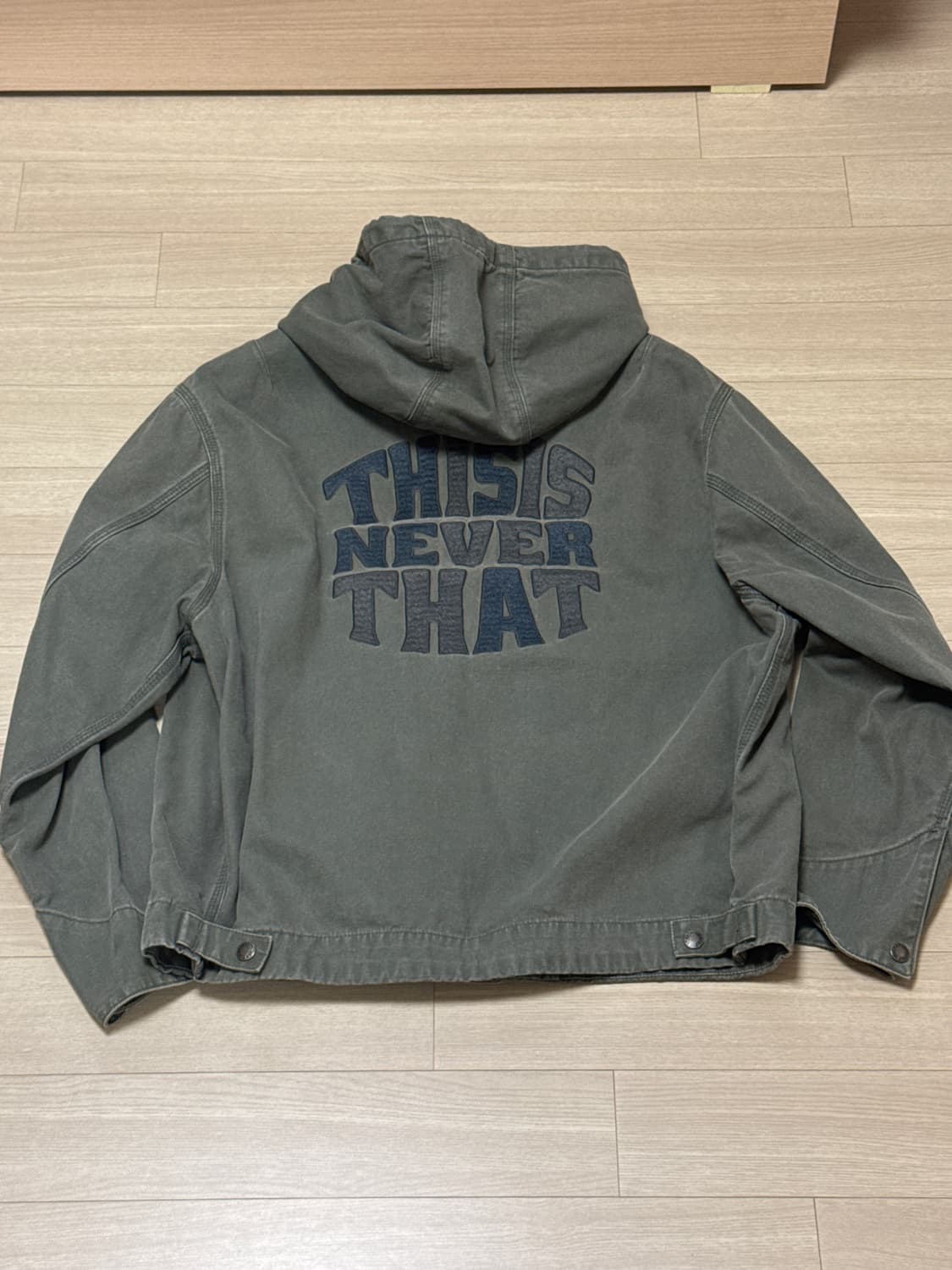 디스이스네버댓 워시드 카펜터 자켓 M 상품이미지2