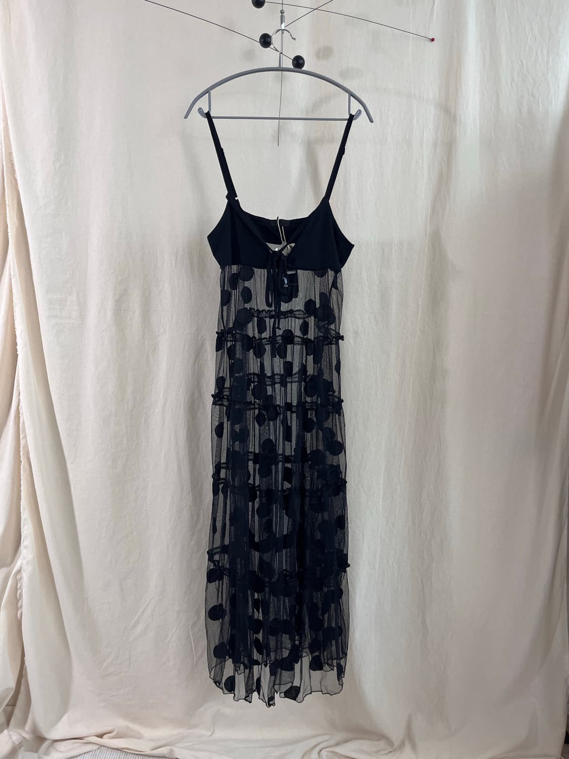 Dot ! Mesh Sleeveless Dress 상품이미지2