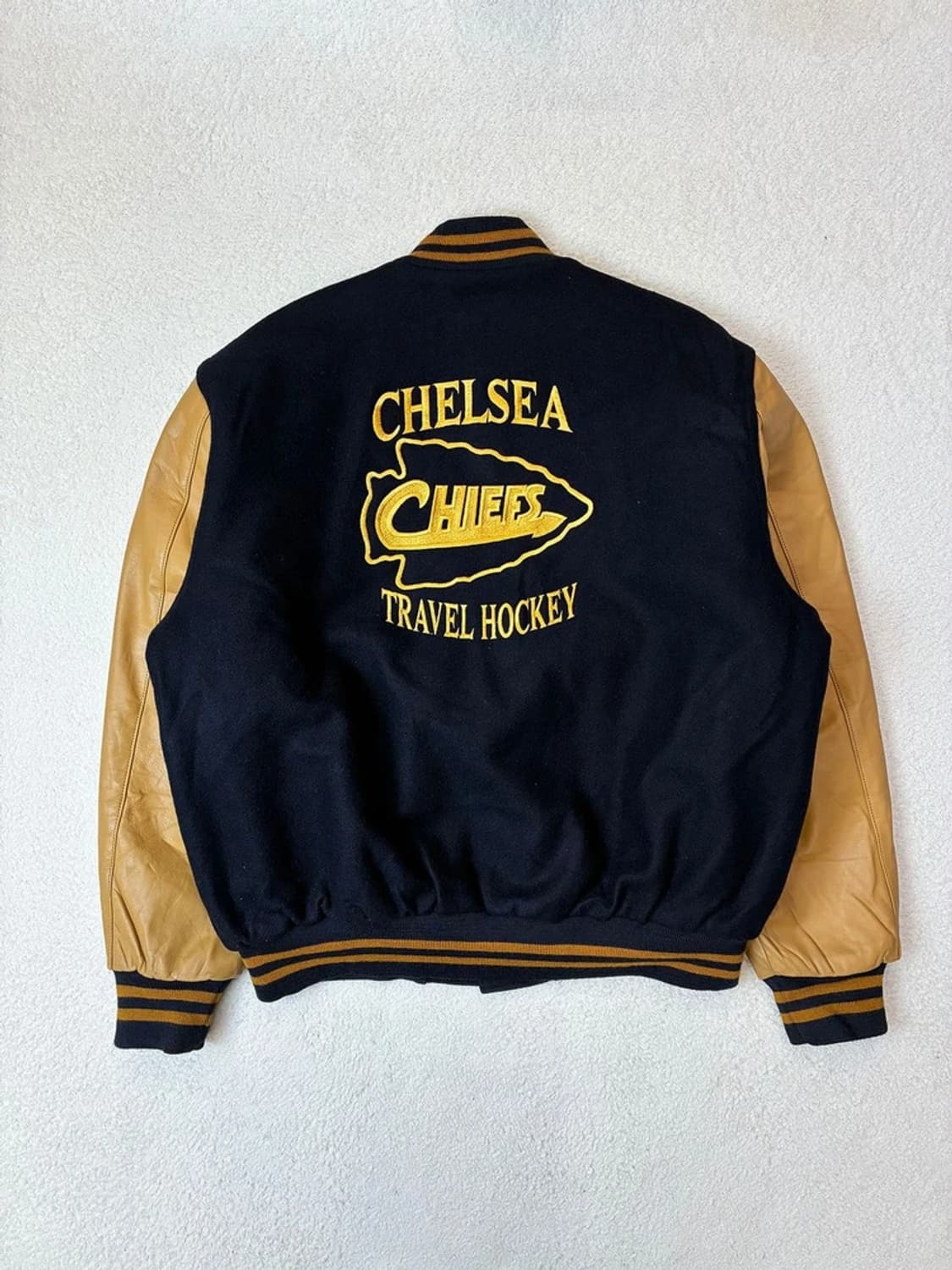 홀로웨이 90's USA 소가죽 바시티 자켓 PN6138 상품이미지6