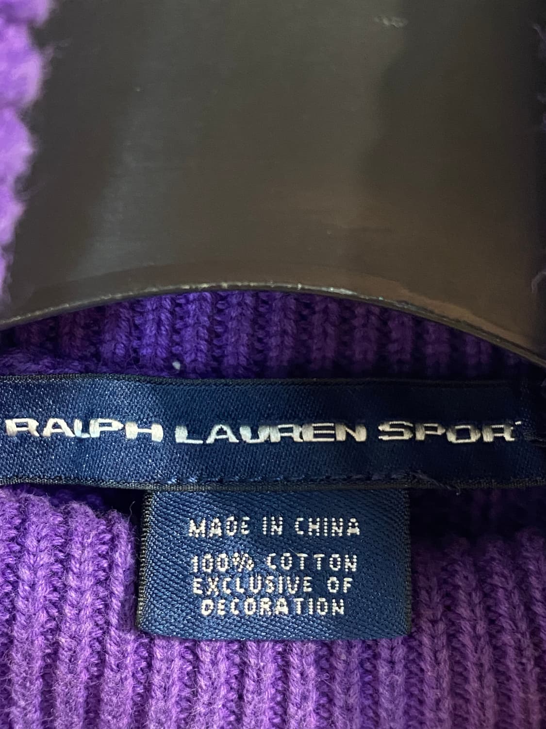 랄프로렌 스포츠 케이블 터틀넥 스웨터 상품이미지3