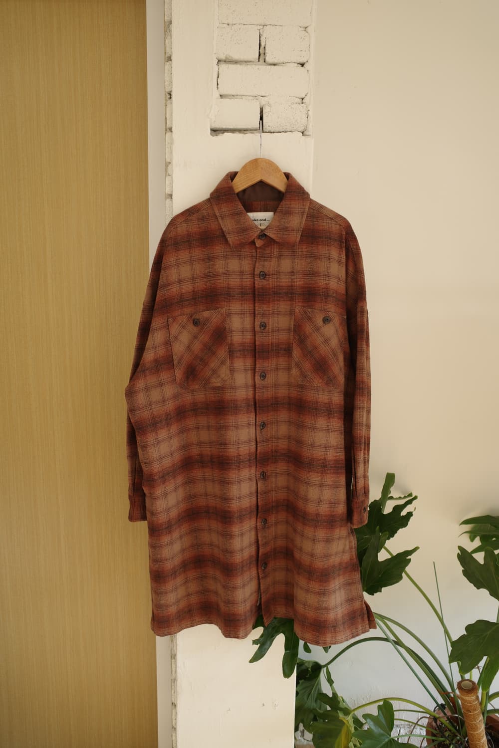 니코앤드 체크 아우터 상품이미지4