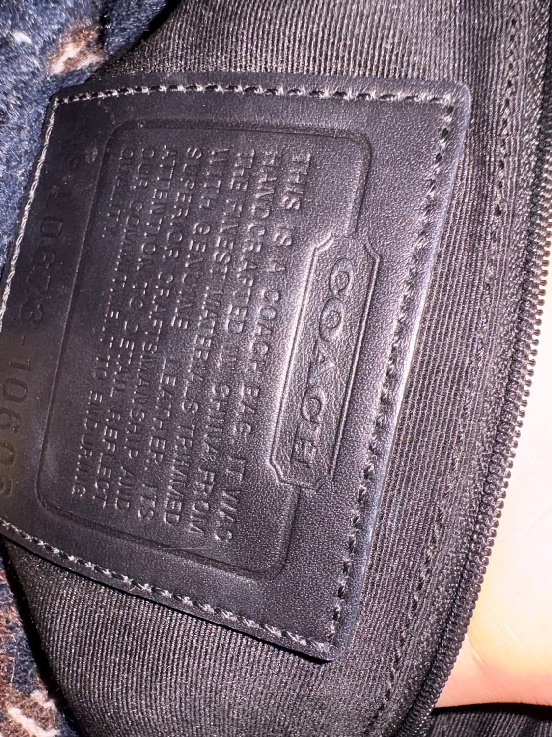 Coach pattern shoulder bag 상품이미지3