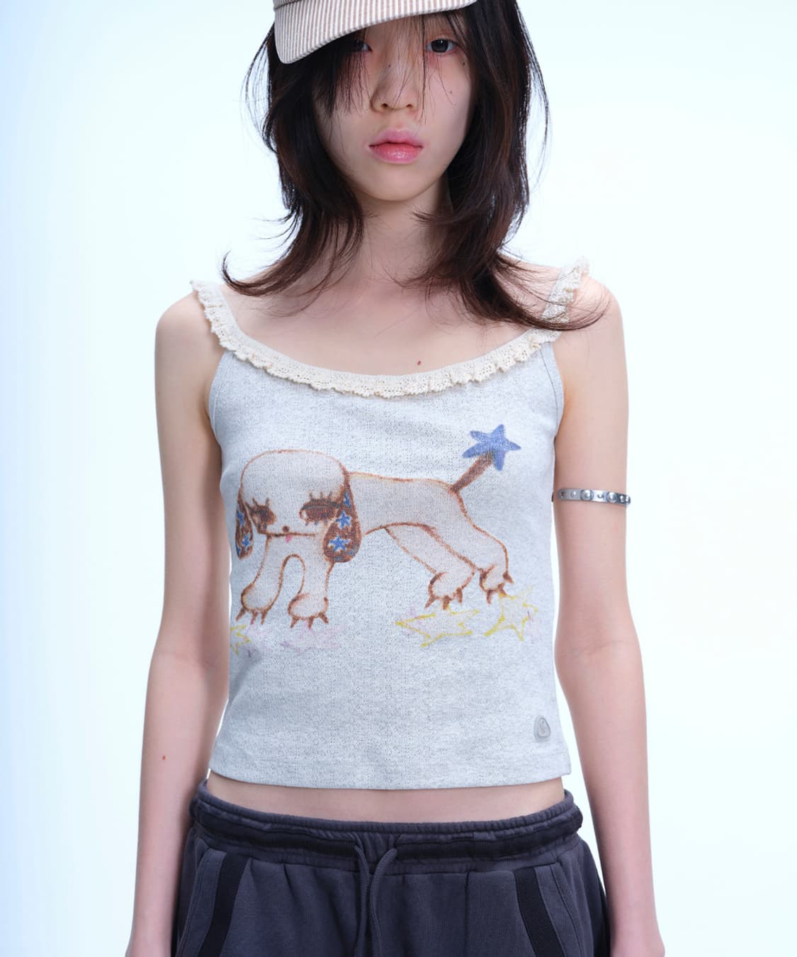 코이세이오 VINTAGE PUPPY LACE SLEEVELESS LIGH 상품이미지2
