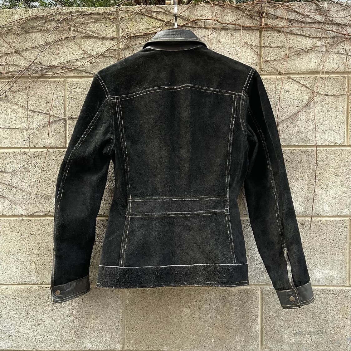 [M] DIESEL VTG 스웨이드/가죽 양면 자켓 상품이미지3