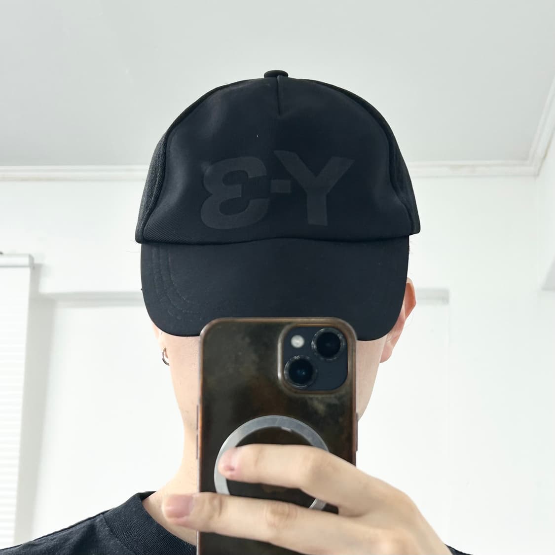 Y-3 요지 야마모토 빅로고 볼캡 상품이미지2