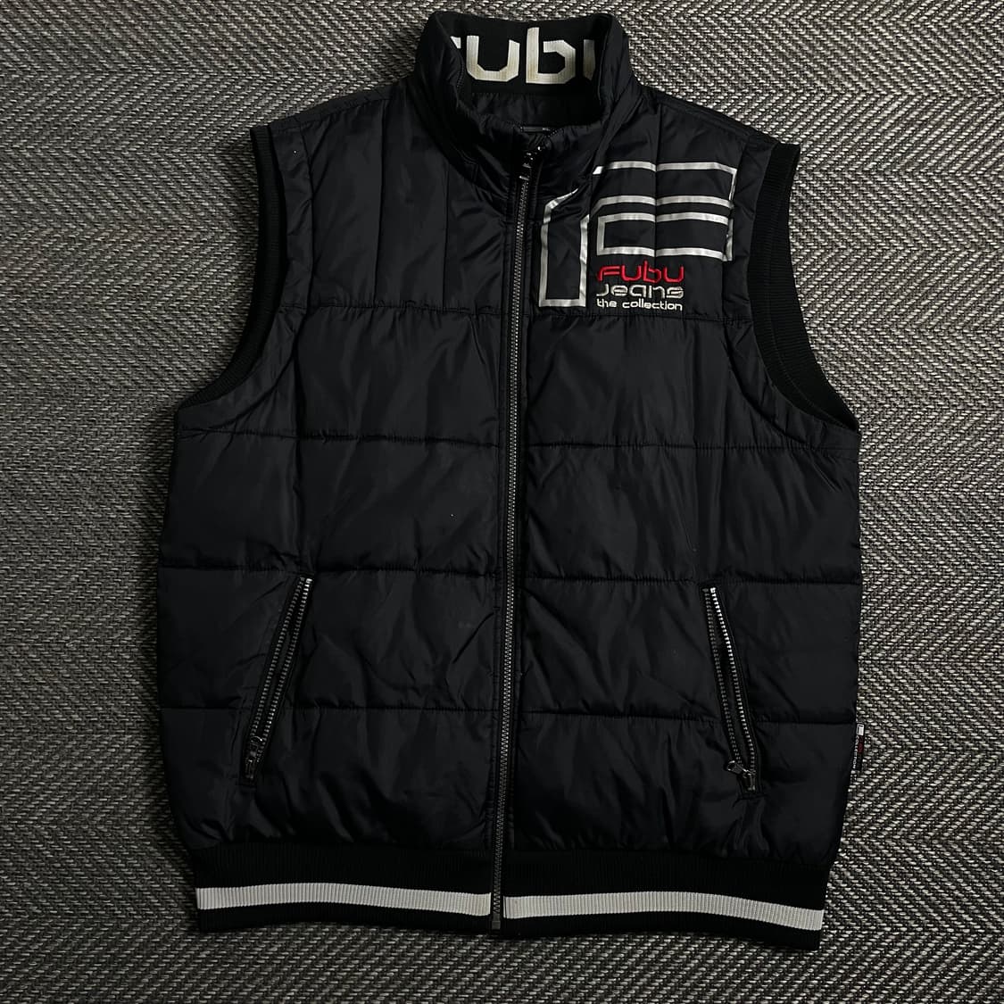 00s 후부 빈티지 y2K 빅로고 다운 베스트o 4417 상품이미지1