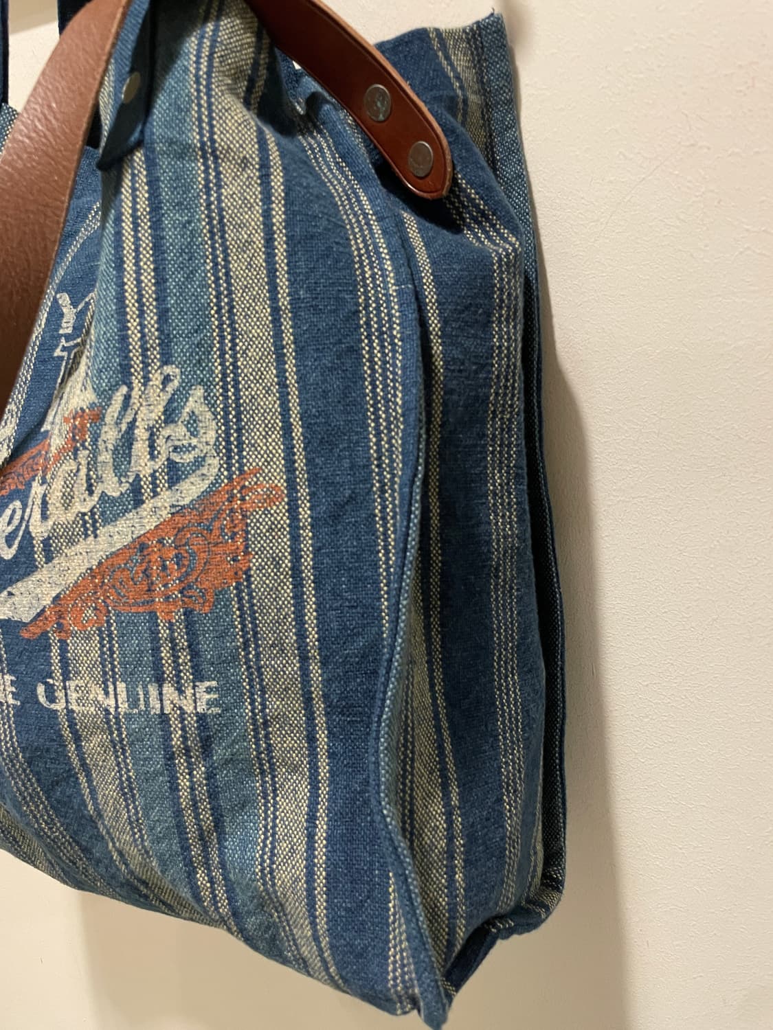 더블알엘 rrl 인디고 카펜터 토트백 상품이미지6