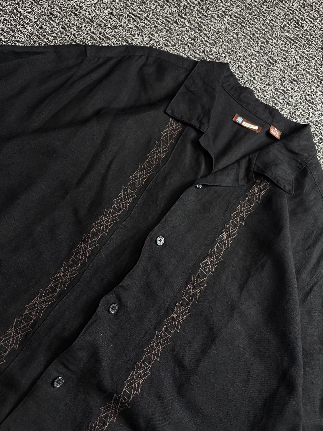 아카이브 빈티지 구아야베라 린넨 반팔 셔츠 3712 상품이미지3