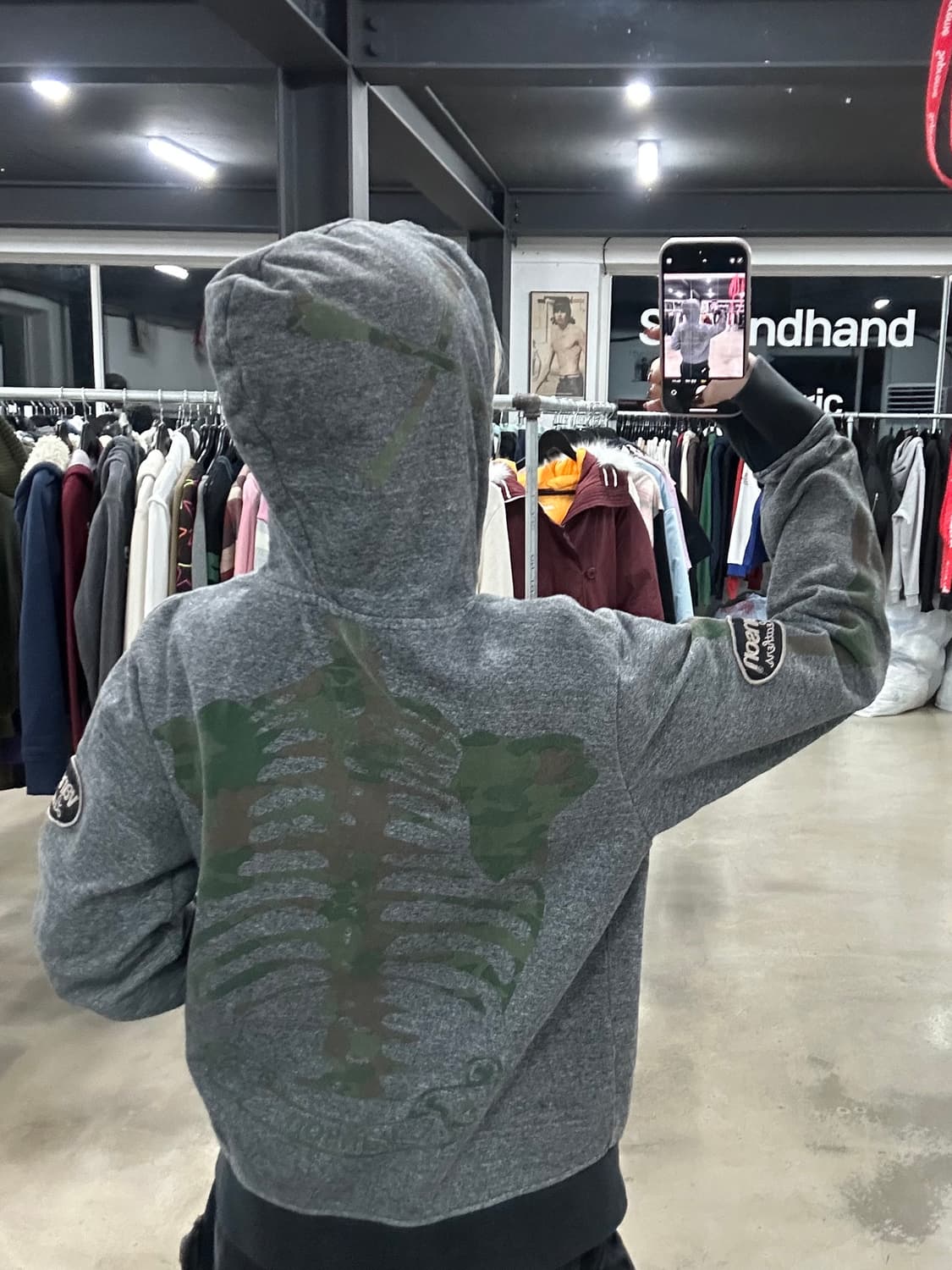 벤슨 본 카모 후드집업 상품이미지2