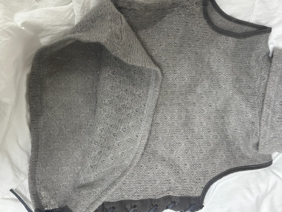 빈티지 니트 슬리브 상품이미지6