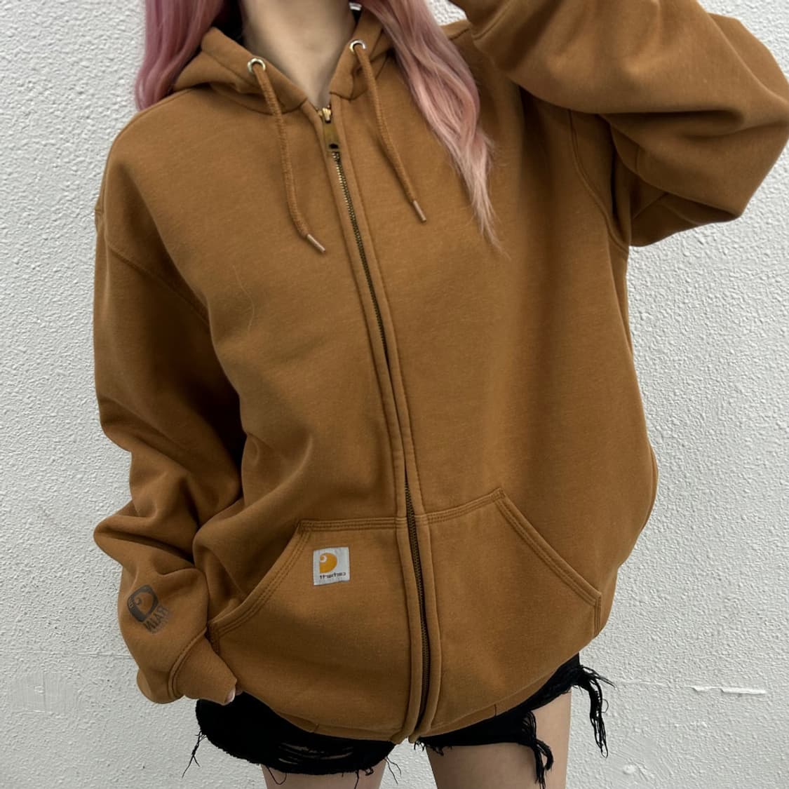 칼하트 된장 후드집업 M 상품이미지1