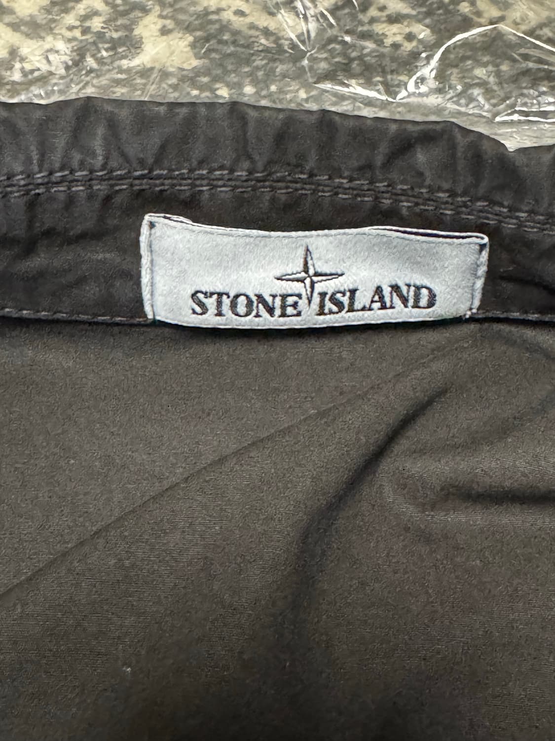 스톤아일랜드 21fw 올드이펙트 오버셔츠 XL 블랙 7515113WN 상품이미지6