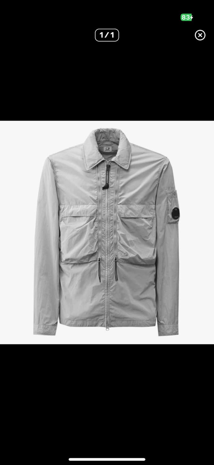 CP컴퍼니 크롬 R 후드 자켓 m 상품이미지1