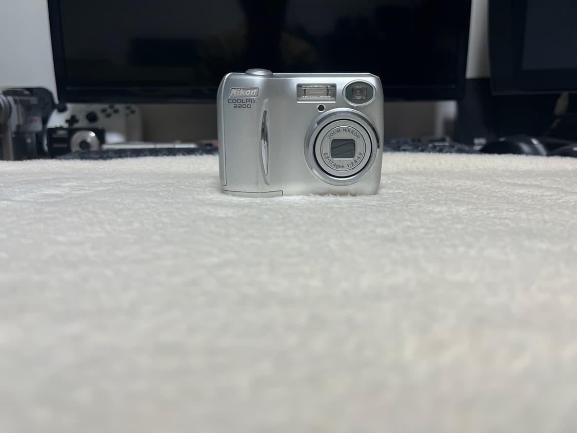 🤍📸🤍 니콘 쿨픽스 2200 🤍📸🤍 (실버 감성 레트로 디카  상품이미지2