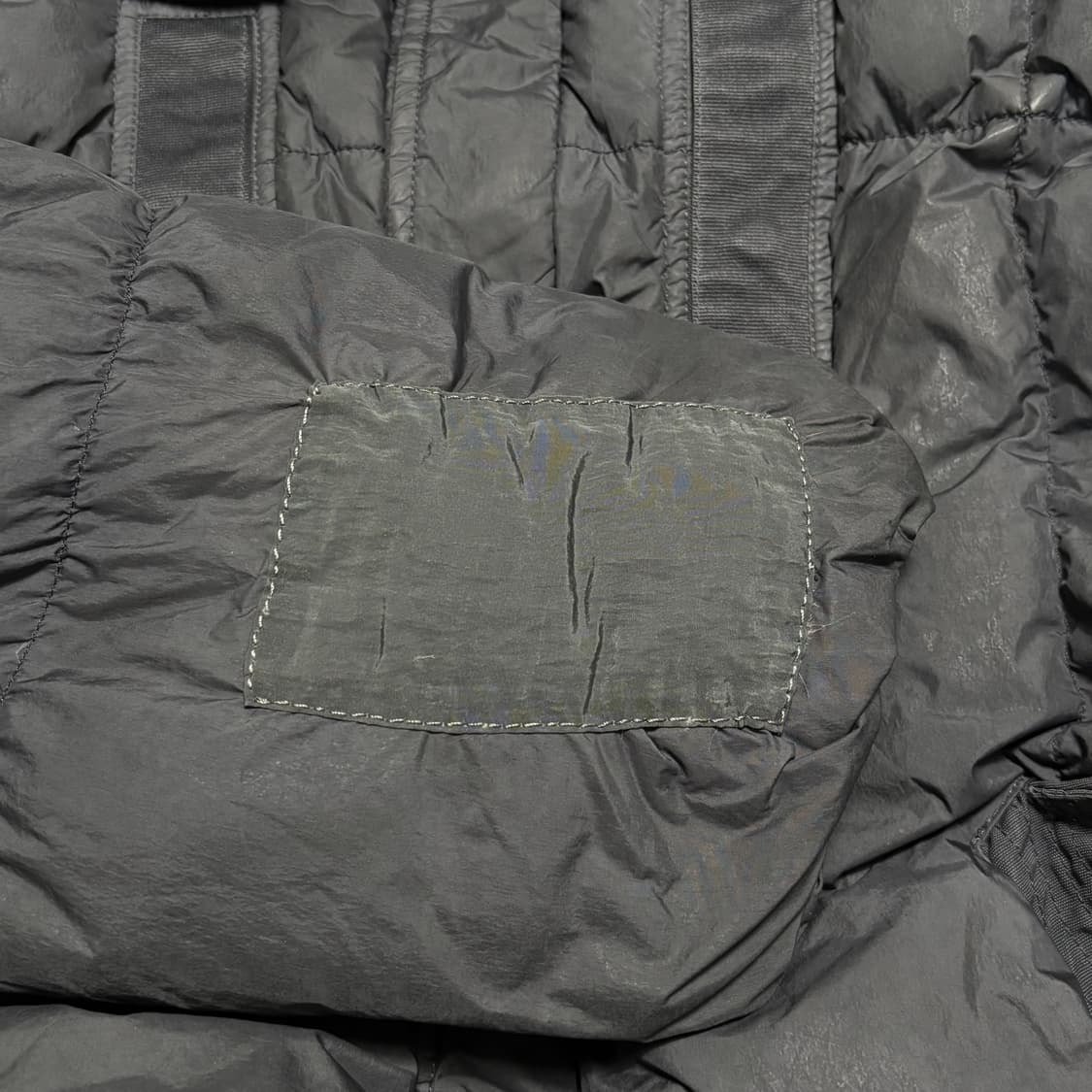 2XL 스톤아일랜드 크링클랩스 후디 롱패딩 상품이미지6