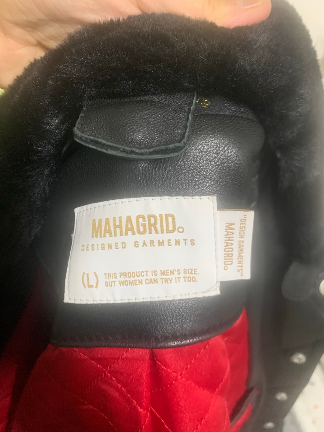 마하그리드 양가죽 트러커 판매합니다 상품이미지4