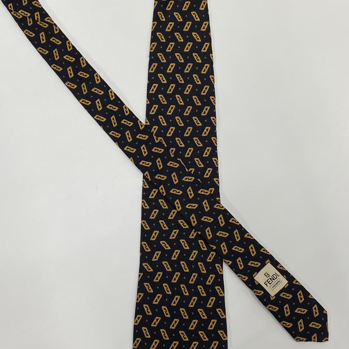 펜디(FENDI) 모노그램 명품 정품 넥타이 상품이미지3