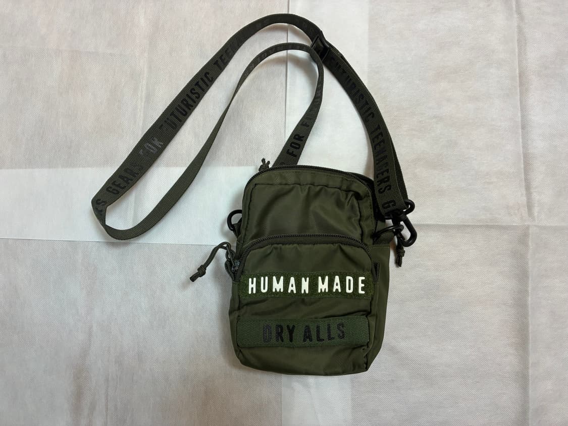 humanmade 휴먼 메이드 밀리터리 파우치 #2 올리브 상품이미지1