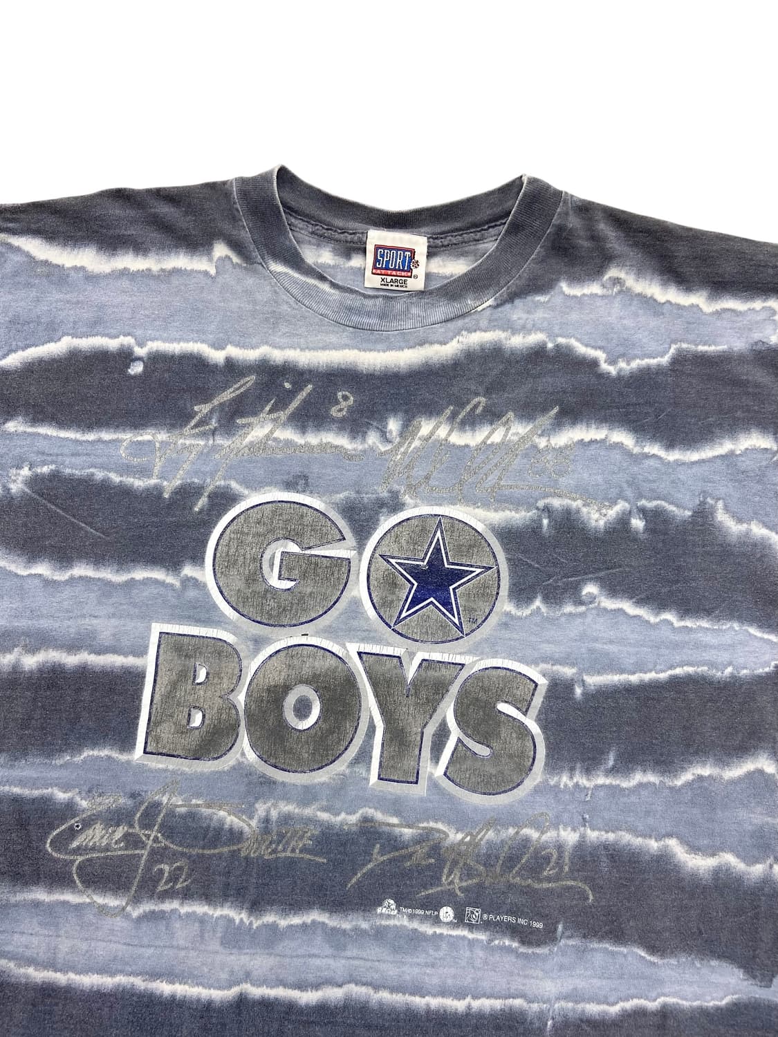 1999 NFL 댈러스 카우보이 “GO BOYS” 반팔 티셔츠 상품이미지3
