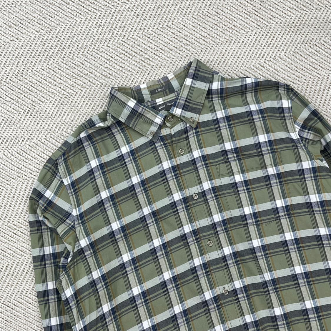 에디바우어 체크 셔츠 r2741 상품이미지3