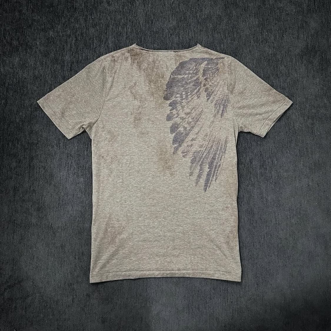 back feather printing vkei short 상품이미지7