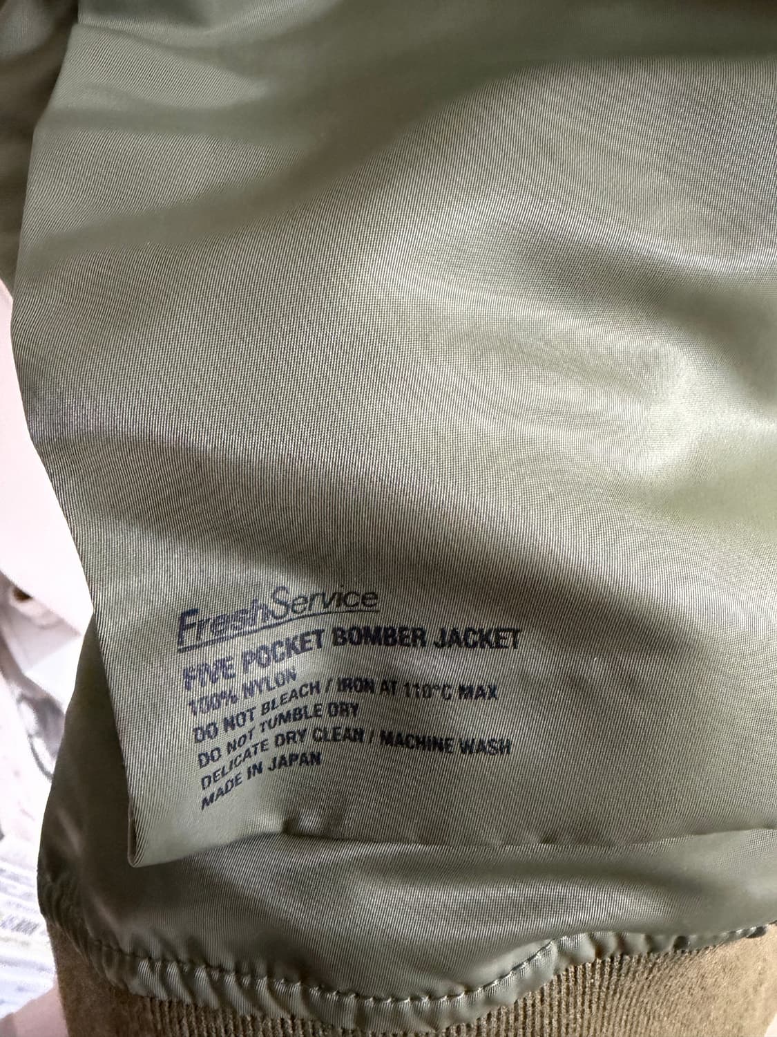Freshservice 프레쉬서비스 5 포켓 봄버 자켓 상품이미지3