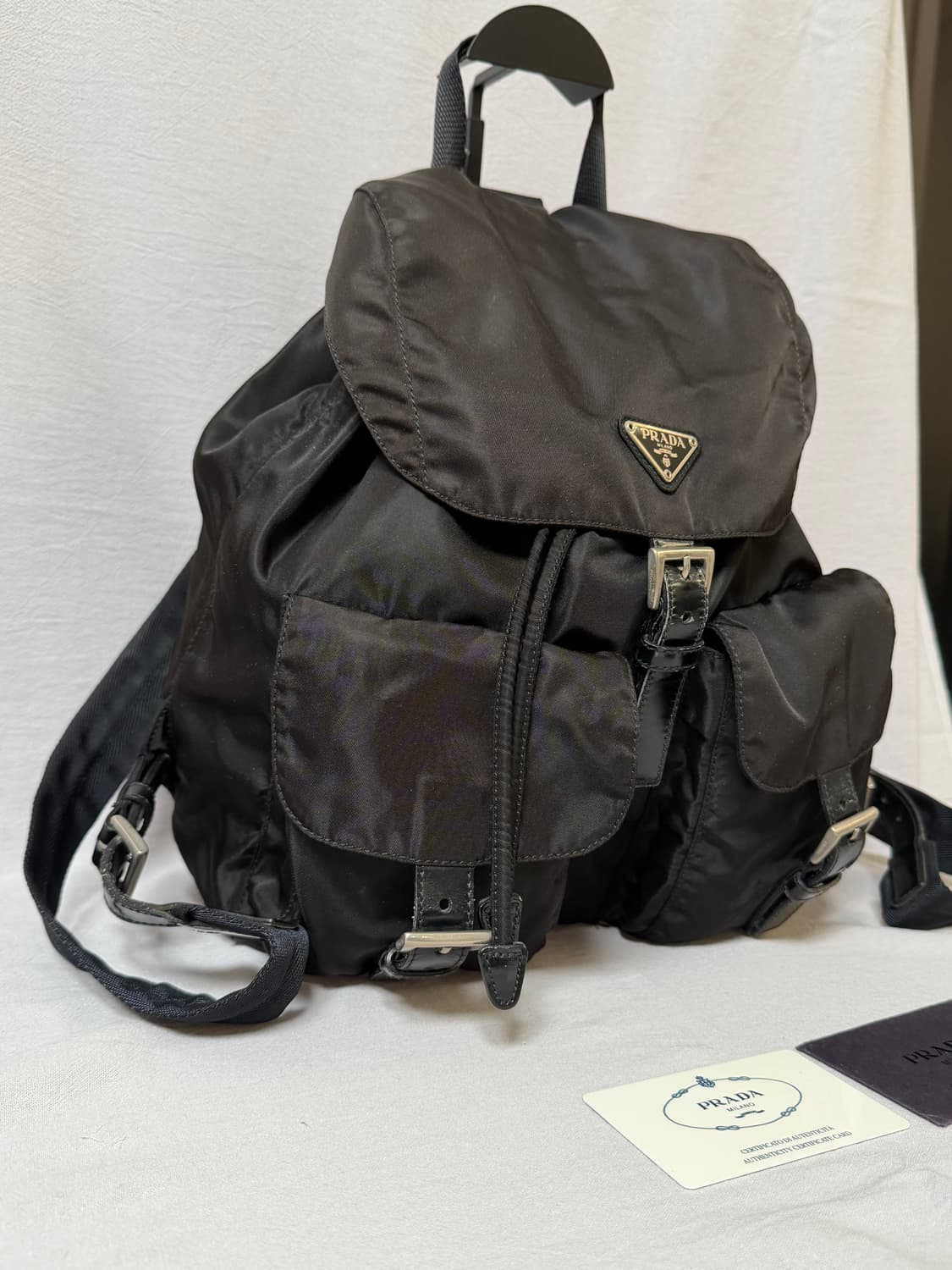 프라다 포코노 테수토 투포켓 백팩 미디엄 상품이미지3