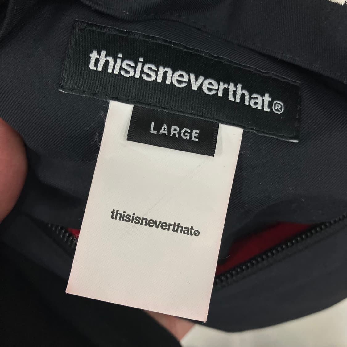 디스이즈네버댓 리버시블 후리스 자켓 L 상품이미지3