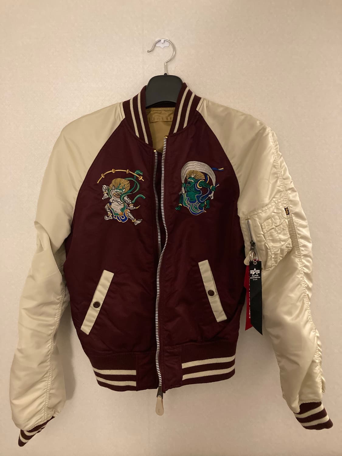 알파인더스트리 스카잔(ma-1) 리버시블 한정판 상품이미지1