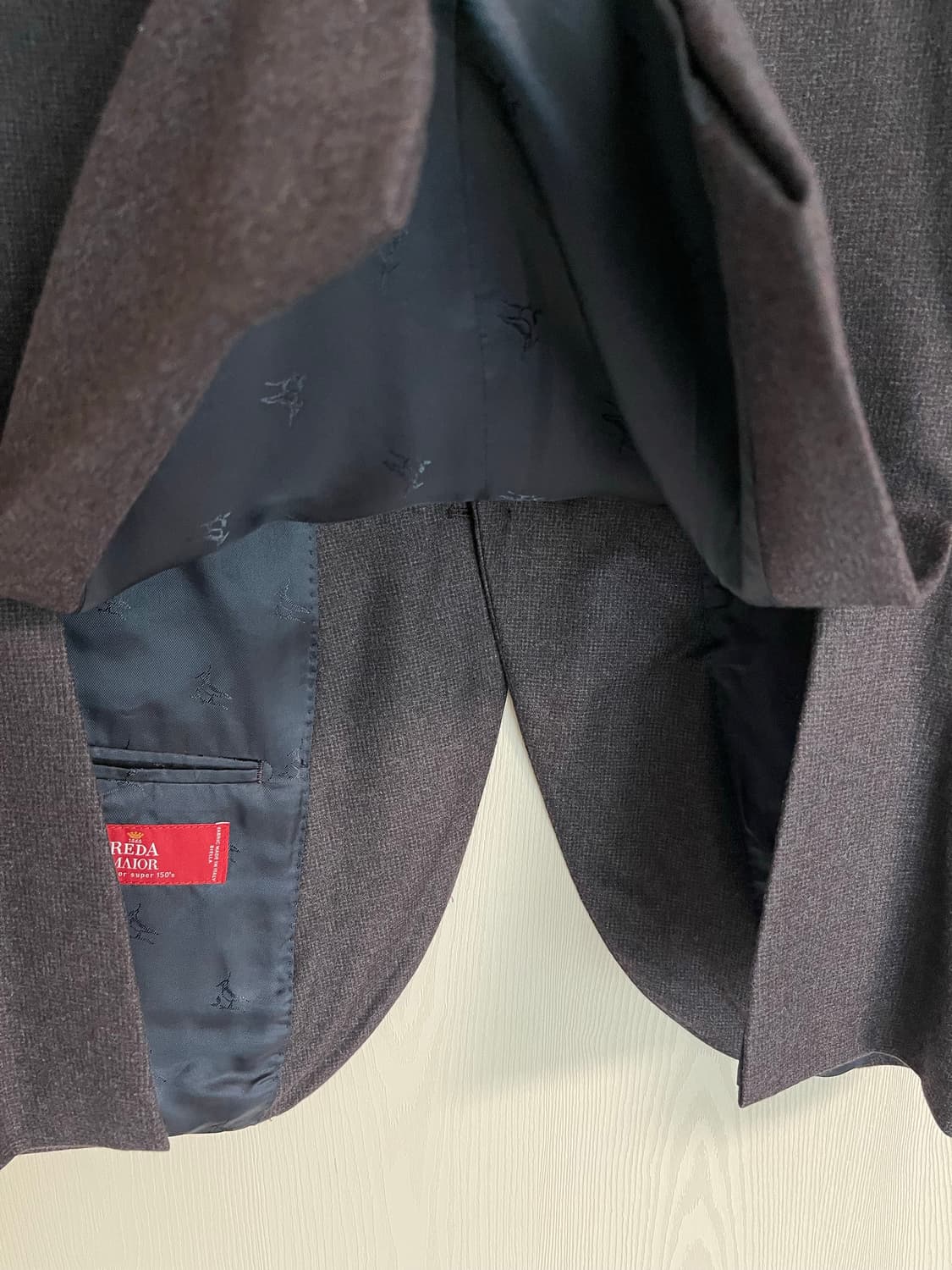 찰스 띠릿(CHARLES TYRWHITT) 레다 원단 울 자켓40R 상품이미지5