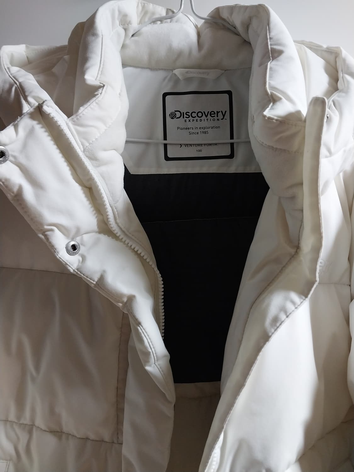 디스커버리  구스다운  후드패딩 상품이미지5