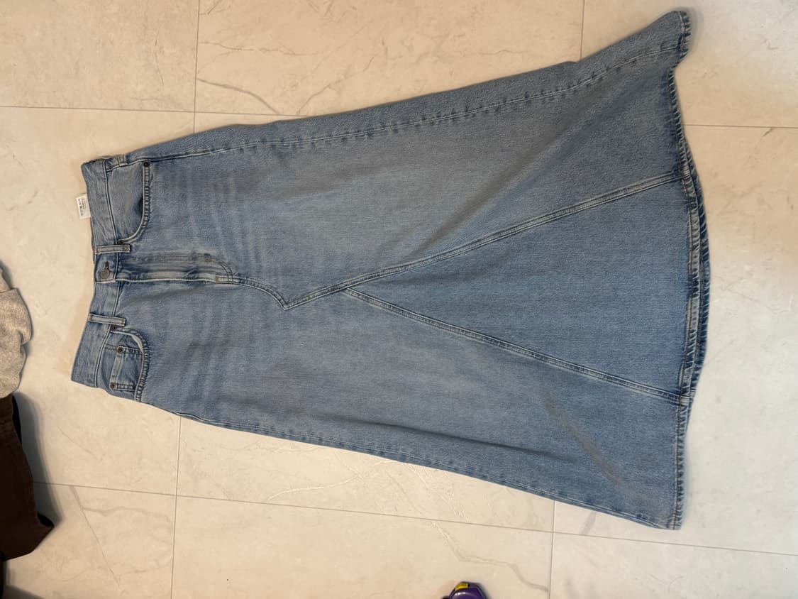 Cos 데님 맥시 스커트 36size 상품이미지4