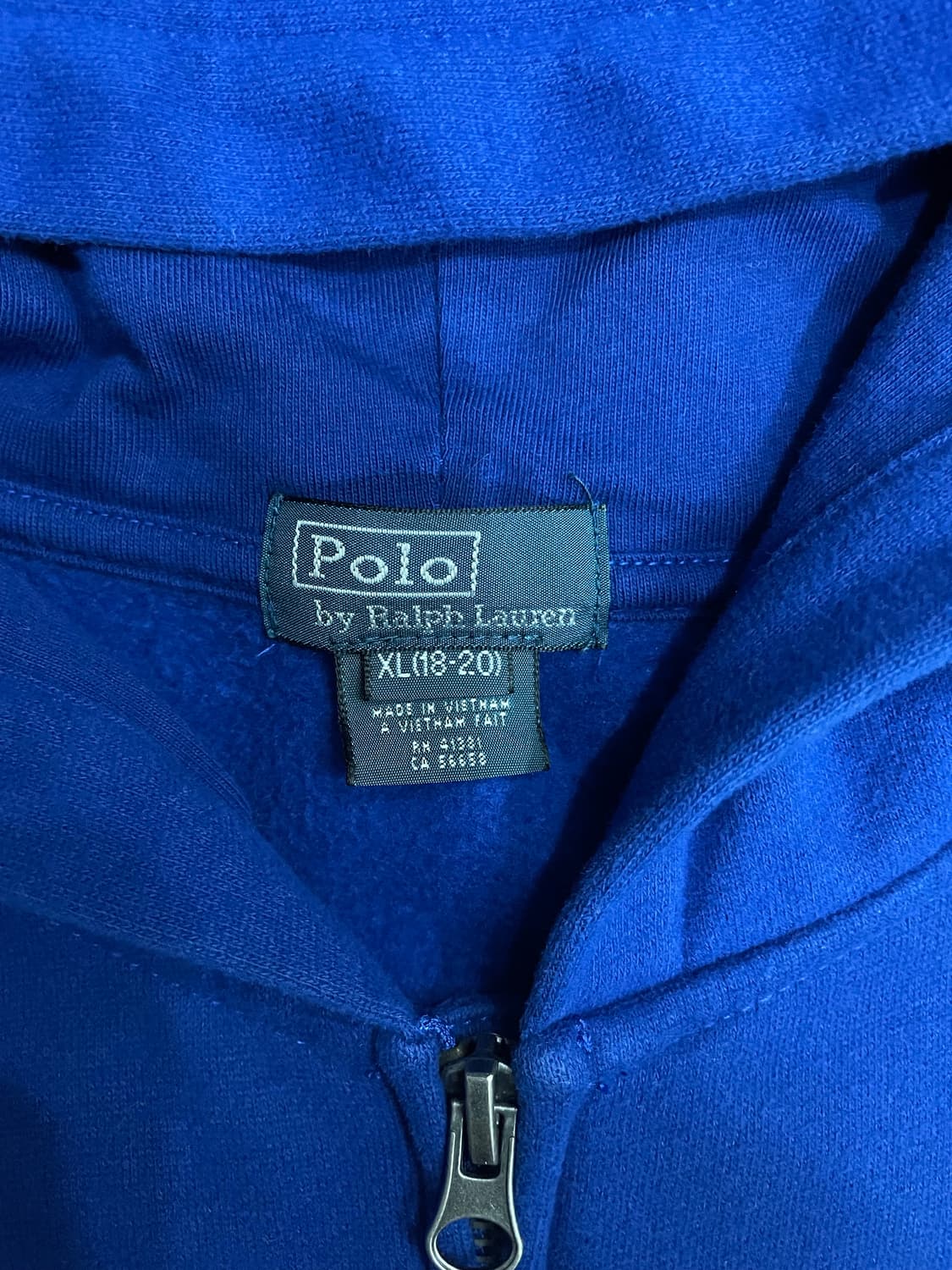 폴로 랄프로렌 빅포니 후드집업 블루 상품이미지7