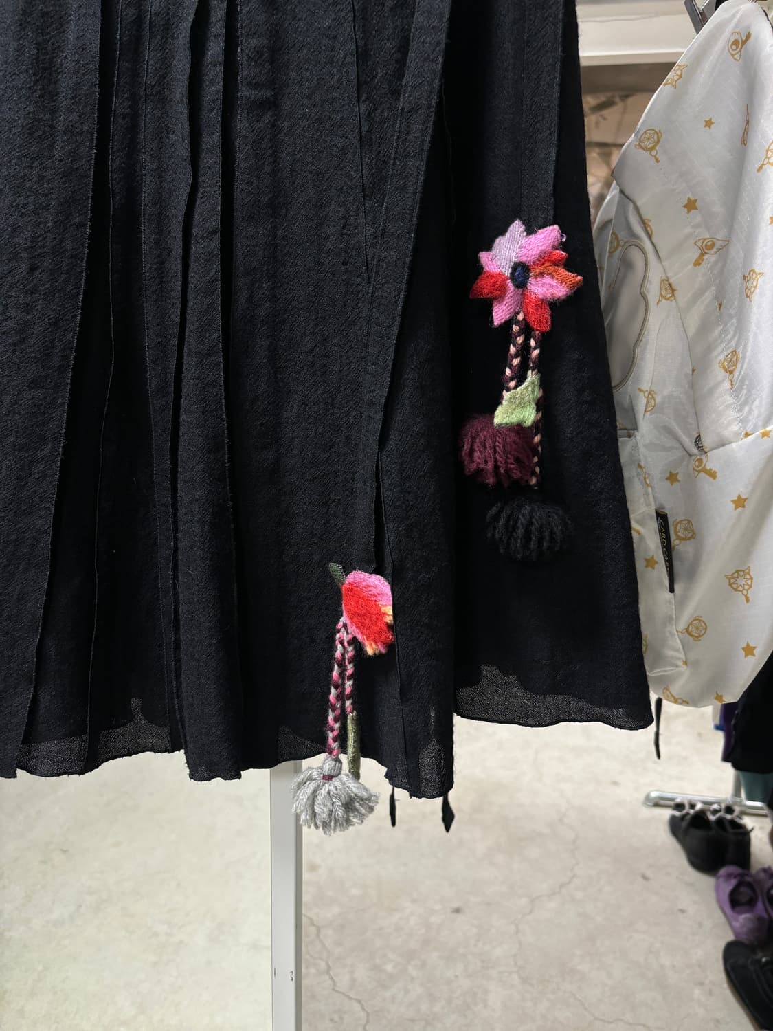 소니아 리키엘 벨티드 울 스커트 상품이미지2