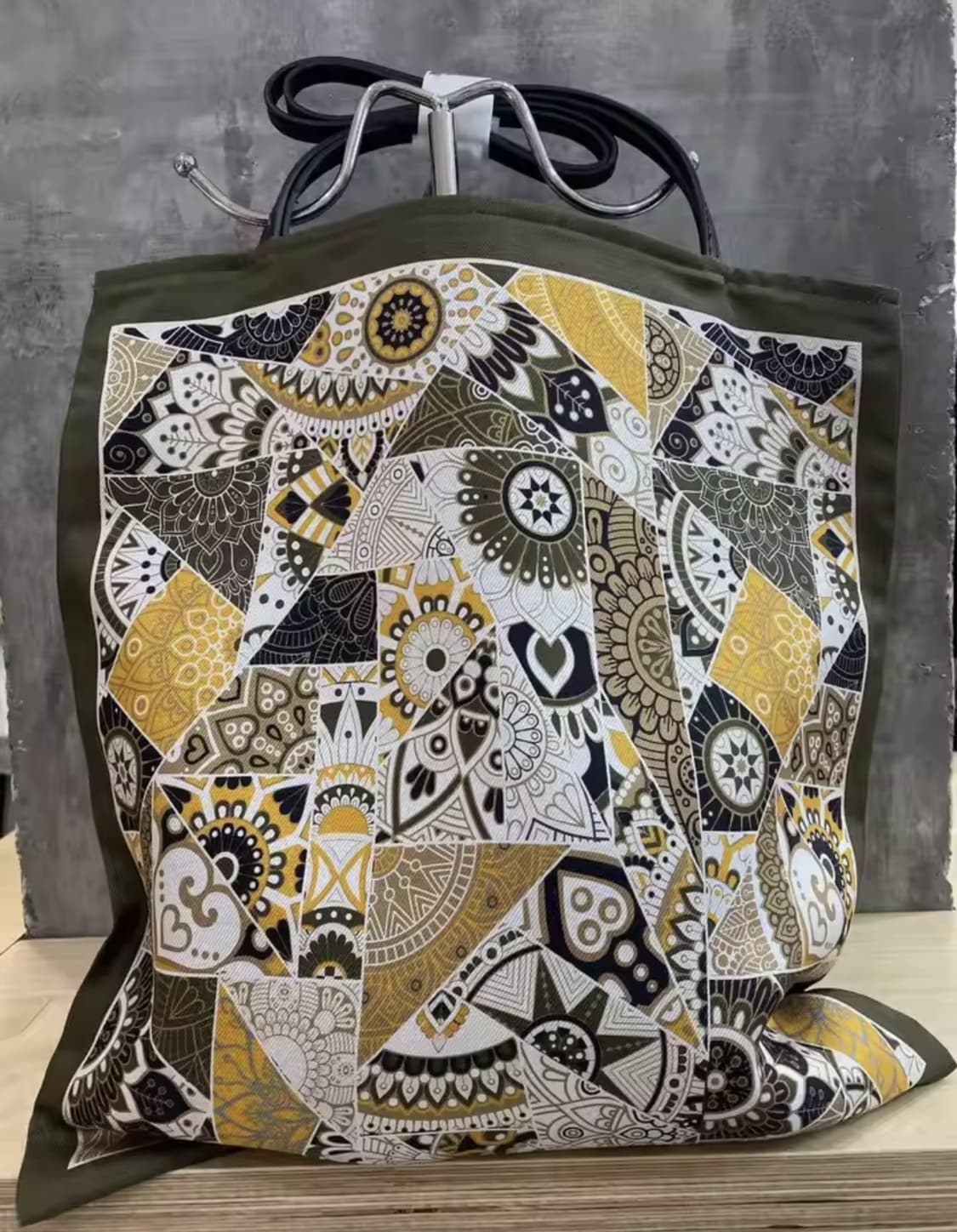 요즘 뜨는 에코백 실크프린트  토트백 상품이미지4