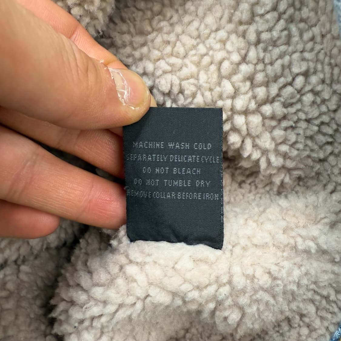 리 셰르파 데님자켓 r1824 상품이미지9