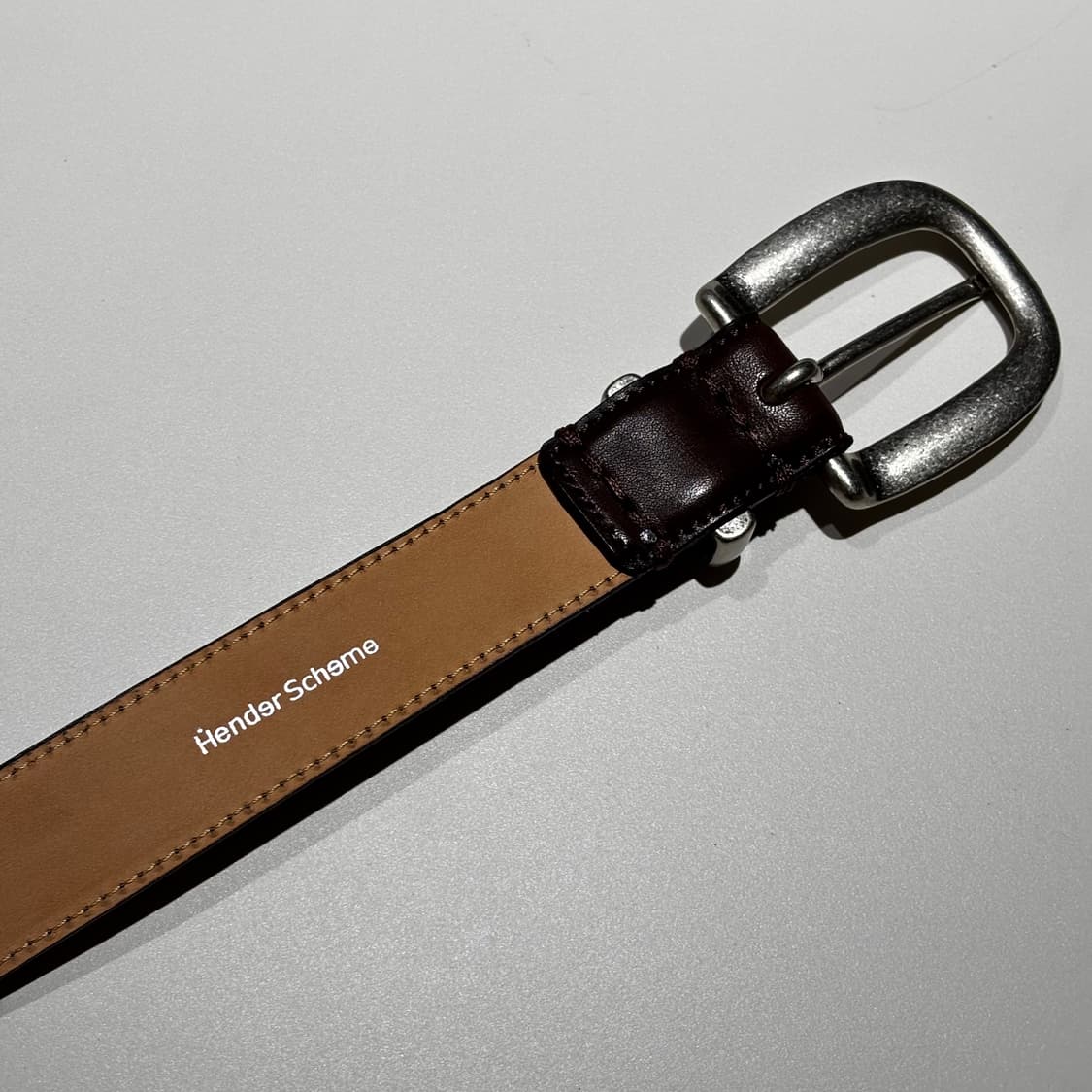 OS) Hender Scheme 헨더스킴 웨스턴 벨트 브라운 상품이미지3