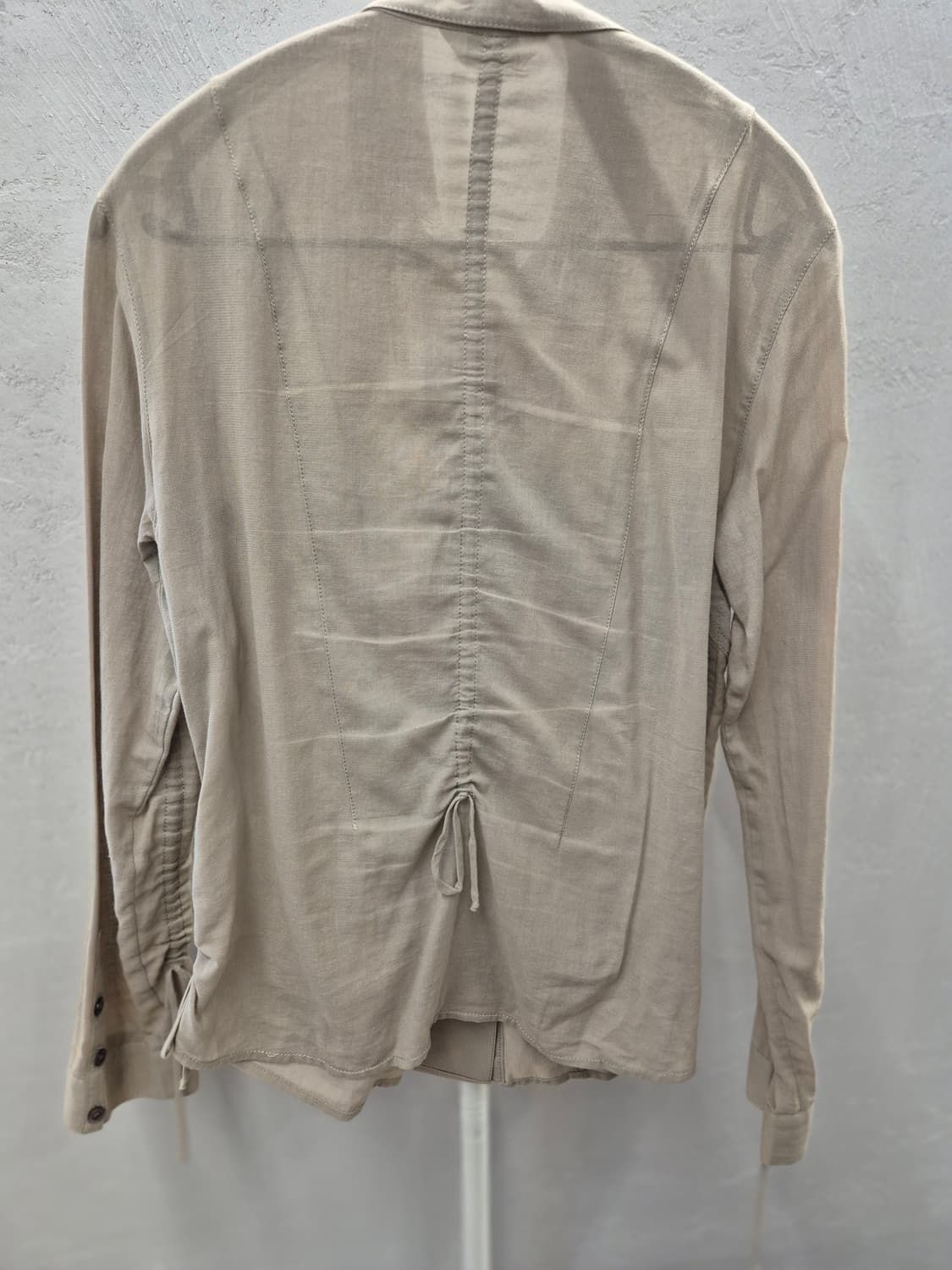 타임 베이지 코튼셔츠 상품이미지3