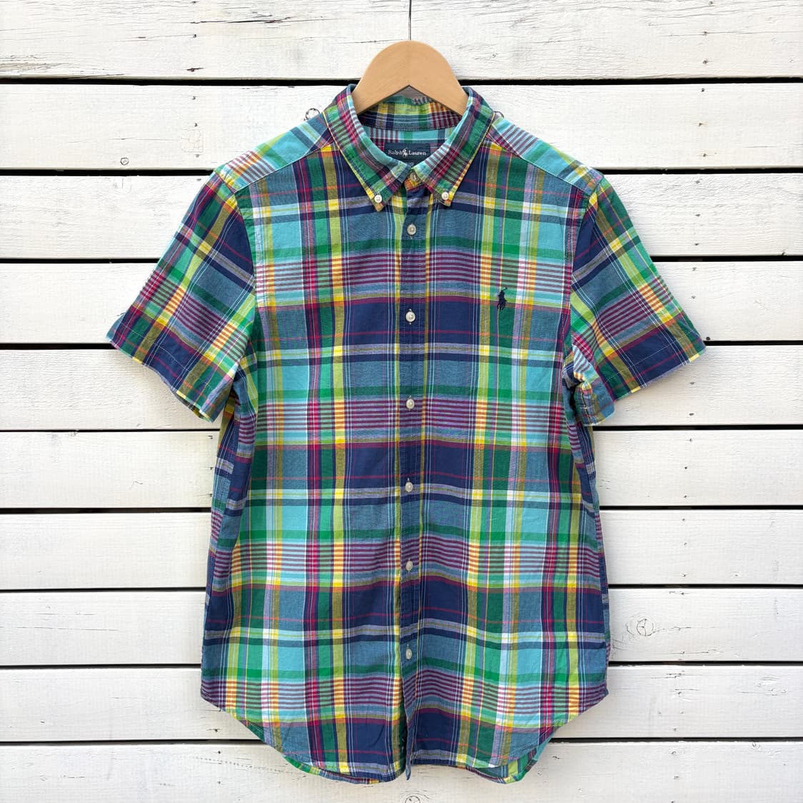 Polo 폴로 체크 반팔 셔츠 상품이미지1