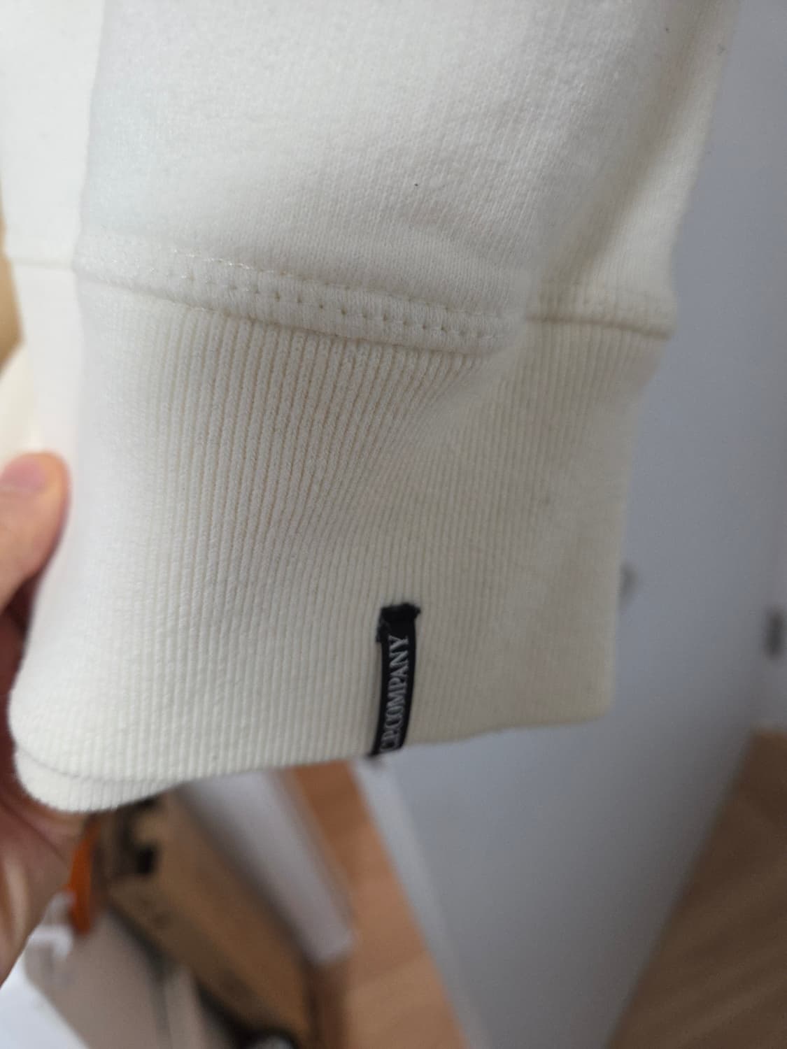 CP컴퍼니 코믹스 카툰로고 맨투맨 아이보리 M 상품이미지3