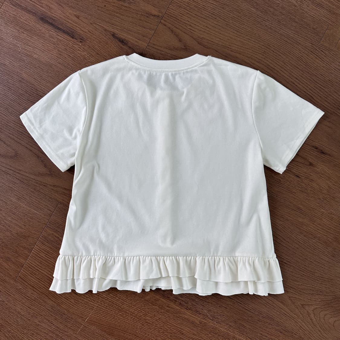 Ruffle T-shirt 상품이미지4